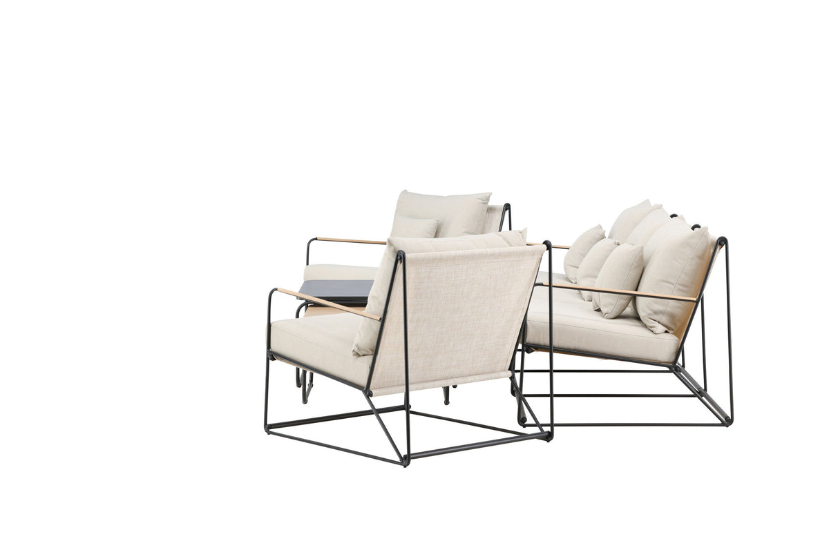 Ladda upp bild till gallerivisning, Palazzo soffgrupp - Svart/Beige