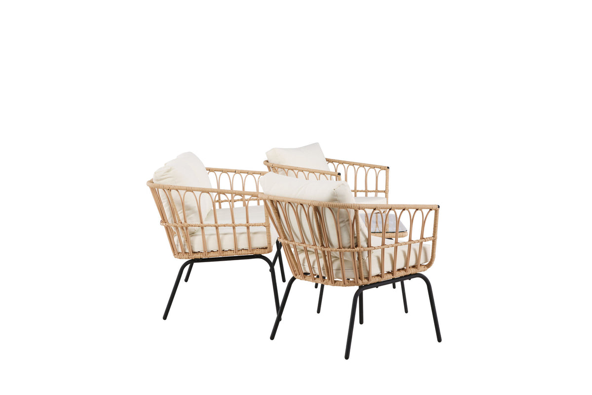 Ladda upp bild till gallerivisning, Ortigia Lounge - Svart/Beige