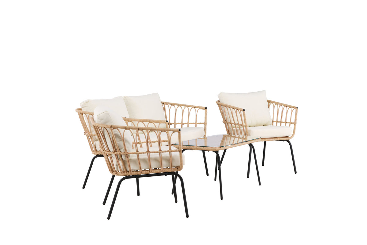 Ladda upp bild till gallerivisning, Ortigia Lounge - Svart/Beige