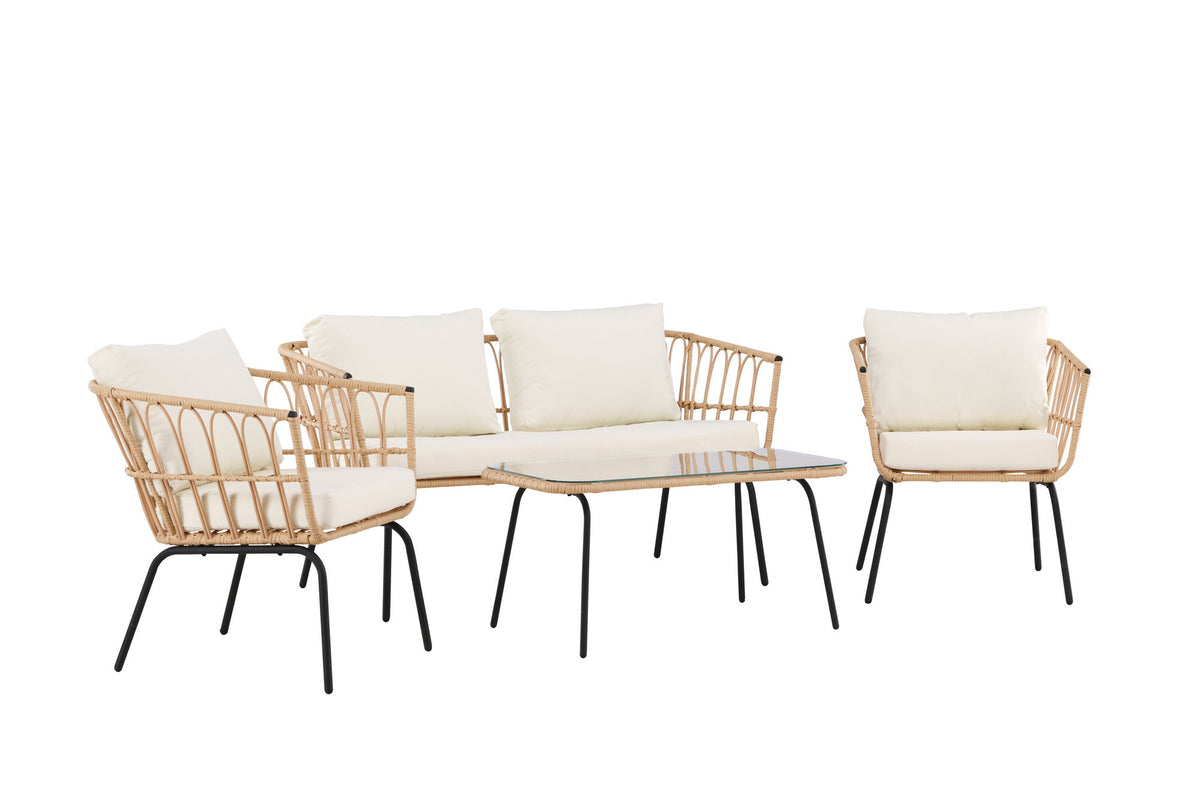 Ladda upp bild till gallerivisning, Ortigia Lounge - Svart/Beige
