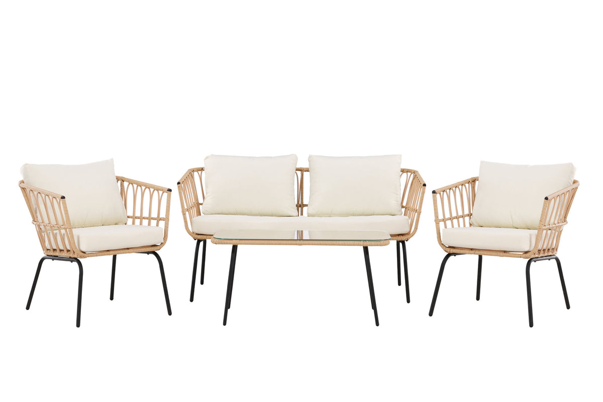 Ladda upp bild till gallerivisning, Ortigia Lounge - Svart/Beige