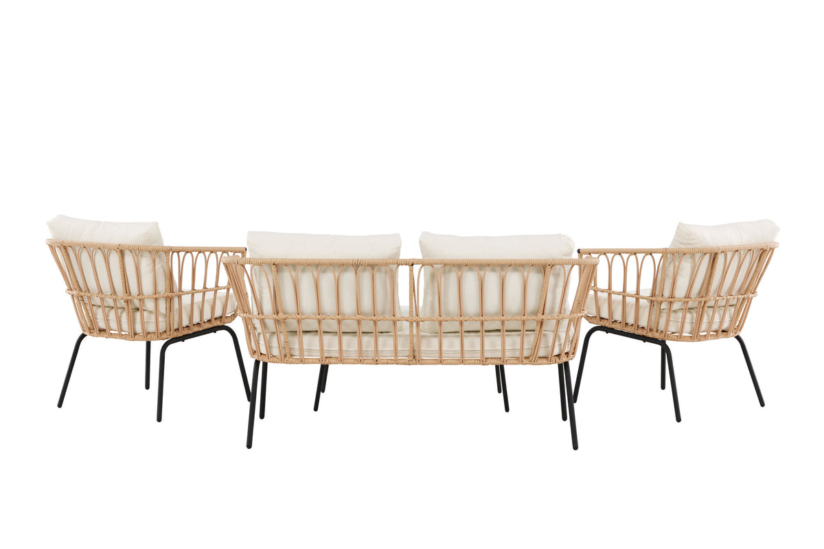 Ladda upp bild till gallerivisning, Ortigia Lounge - Svart/Beige
