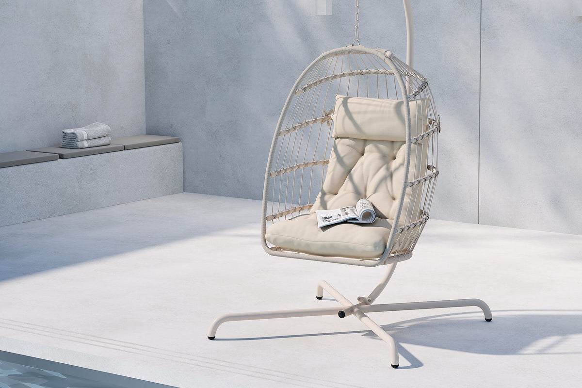 Ladda upp bild till gallerivisning, Trezza Hängstol - Beige