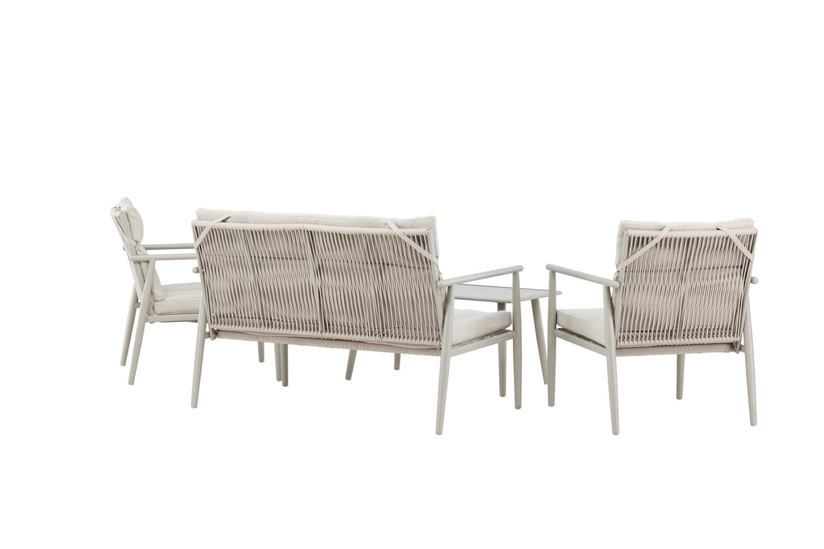 Ladda upp bild till gallerivisning, Mazzaro Soffgrupp - Beige/Beige