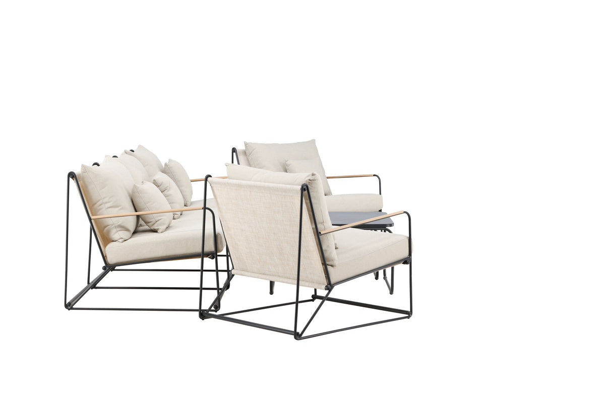 Ladda upp bild till gallerivisning, Palazzo soffgrupp - Svart/Beige