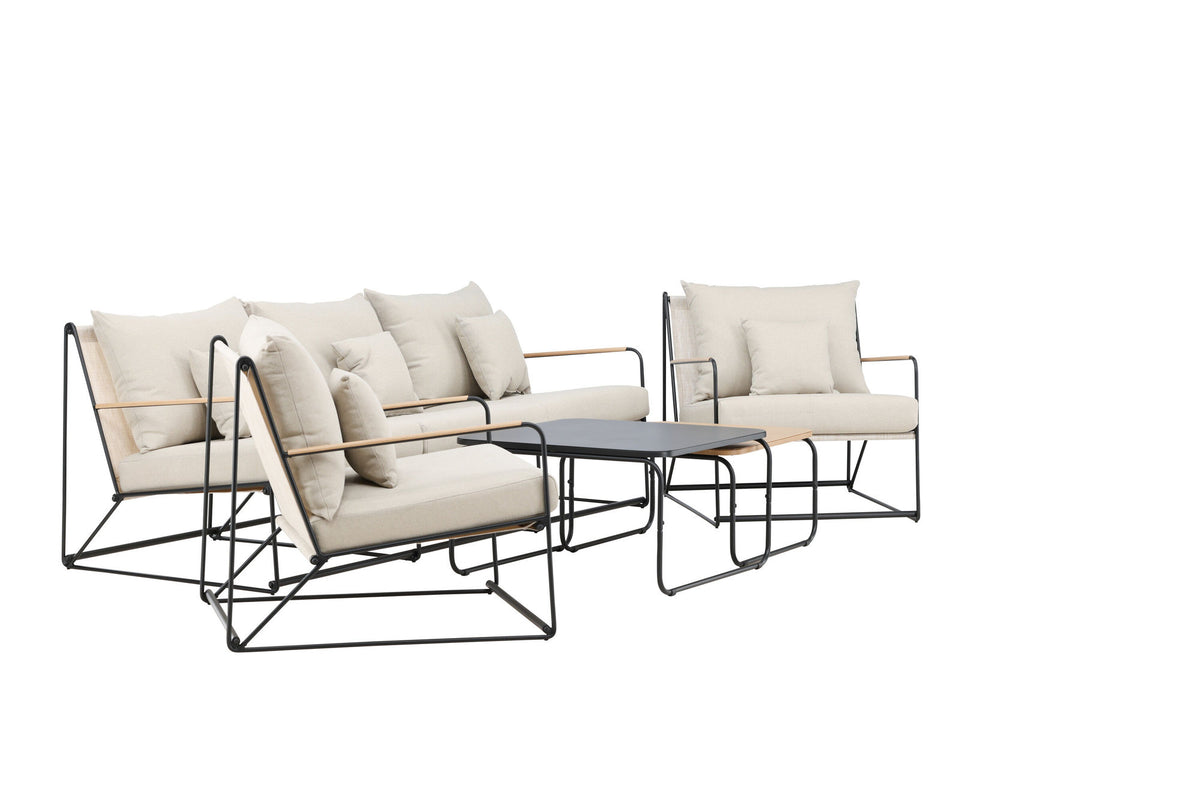 Ladda upp bild till gallerivisning, Palazzo soffgrupp - Svart/Beige
