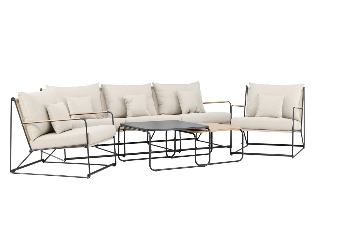 Ladda upp bild till gallerivisning, Palazzo soffgrupp - Svart/Beige