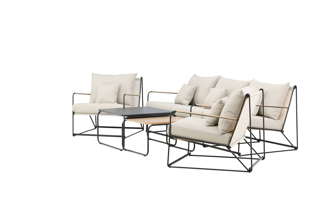 Ladda upp bild till gallerivisning, Palazzo soffgrupp - Svart/Beige