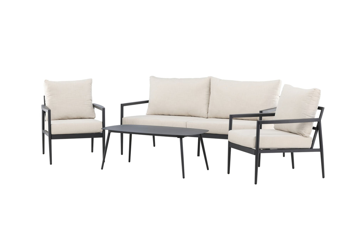 Ladda upp bild till gallerivisning, Taromina Lounge - Svart/Vit